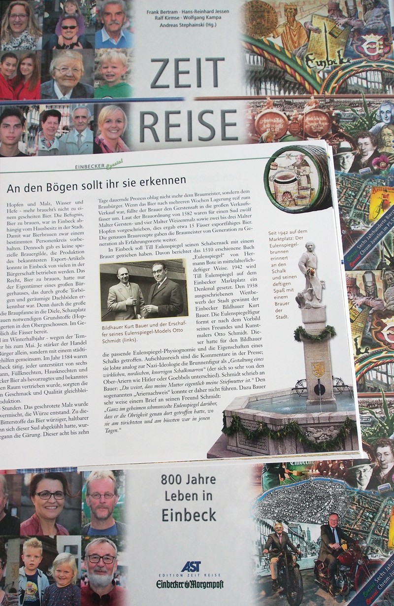 Till Eulenspiegel in der ZEIT REISE Einbeck.