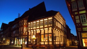 Blaue Stunde am Brodhaus.