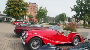 Roadster vor dem PS-Speicher im ehemaligen Kornhaus.