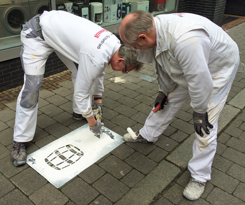 Frische Spuren: Dem Bierpfad können Einbeck-Besucher jetzt wieder gut folgen. Foto: Einbeck Marketing GmbH