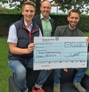 Hendrik Biel, Alexander Pohl, Jan Ebbecke (v.l.). 