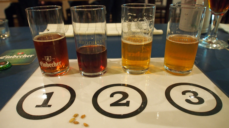 Wo ist der Unterschied? Bei der Bierverkostung wird's erläutert.